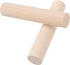 Wooden Rolling Pin Set, 6 x 1.2 Inch Mini Dough Rollers - Image 4