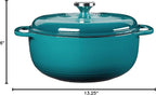 Lodge Essential Enamel Cast Iron Dutch Oven - Image 9