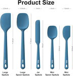 Redfly Silicone Spatula Set, 5 Piece Food Grade Silicone Cooking Utensils Set - Image 2