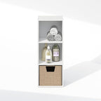 Furinno Reed Closet Organizers and Storage, 3-Tier Closet Organizer, Open Shelf - Image 5