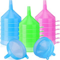 Honeydak 9 Pcs Plastic Funnels 4.7 Inch Wide Mouth Multi-Purpose Funnels by Honeydak