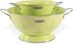 Metal Colander 2 Pack, Strainer Bowel by Unknown