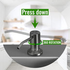 Kitchen Sink Soap Dispenser, Built in SoapDispenser, Counter Lotion Dispenser - Image 2
