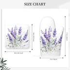 Oven Mitts and Pot Holders Lavender Watercolor Flower Floral Silicone Kitchen - Image 3
