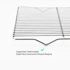 Cooling rack, Dishwasher Safe & Non-Toxic Metal Grates - Image 4