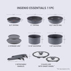 T-fal Ingenio Essentials Cookware Set - Image 2