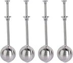 4Pcs Stainless Steel Tea Infuser Tea Strainer Sugar Flour Sifters Powdered by MIAOJIN