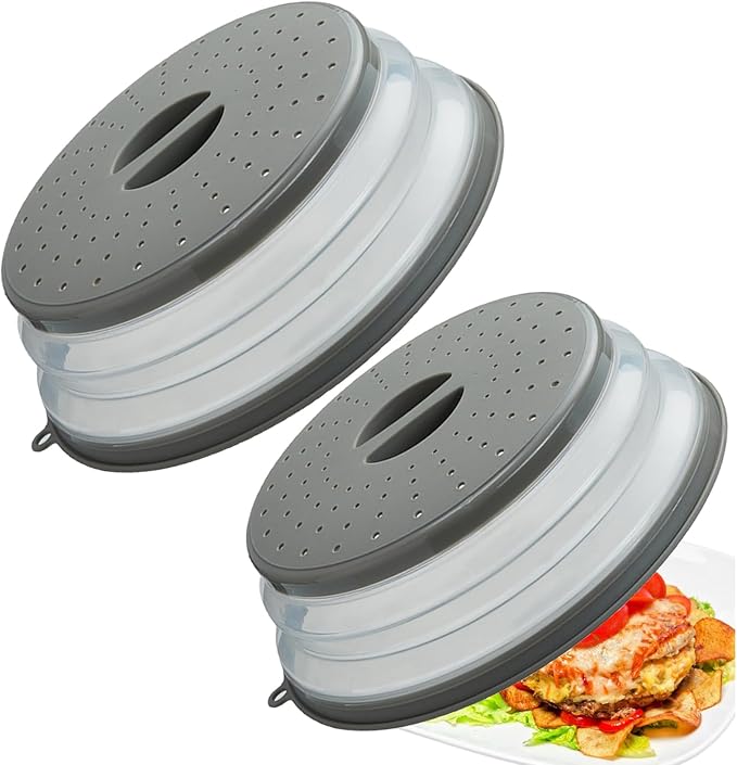Microwave Splatter Cover Vented by XGHJ