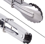 HINMAY Mini Stainless Steel Serving Tongs Small Tongs - Image 3