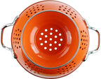 Calypso Basics by Reston Lloyd Powder Coated Enameled Colander, 5 Quart - Image 4