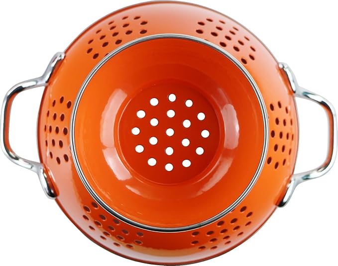Calypso Basics by Reston Lloyd Powder Coated Enameled Colander, 1 Quart - Image 6