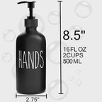 MOMEEMO Soap Dispenser Set 2 Pack, Contains Dish and Hand Soap Dispenser - Image 2