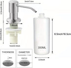 Soap Dispenser for Kitchen Sink, Stainless Steel Built in Soap Dispenser - Image 3