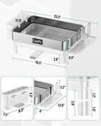Dish Racks, Thicker Premium 304 Stainless Steel Dish Drying Rack - Image 7
