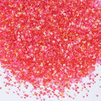 Edible Sanding Sugar Sprinkles for Cake Decorating,Gold Red Pink White Mix by Sugarzy