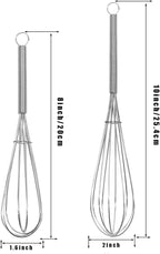 Digead Mini Wire Whisk, 304 Stainless Steel - Image 2