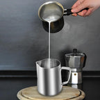 Kichwit Stainless Steel Measuring Cup, Metal Measuring Cup - Image 4