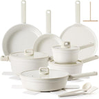 SENSARTE 20Pcs Pots and Pans Set Nonstick, Ceramic Cookware Set Non Stick by SENSARTE
