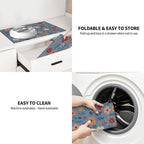 Blue Wildflowers Dish Drying Mats - Image 9