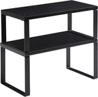 YMYNY Cabinet Shelf Organizer, Spice Racks Set of 4, Kitchen Counter Shelves - Image 7