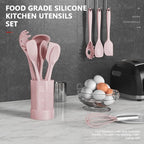 AOTHOD Silicone Cooking Utensils Set - Image 2
