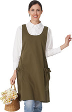 Cozy Adjustable Cross Back Aprons by APRONNER