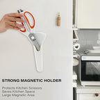 Kitchen Scissors with Magnetic Holder Heavy Duty Magnetic Scissors - Image 2