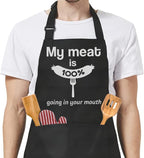 SANDJEST Funny Mens Aprons by SANDJEST
