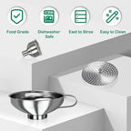 Yevior Canning Funnel for Filling Mason Jars - Image 7