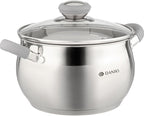 Daniks Modern 3 Quart Stainless Steel Stock Pot by Daniks