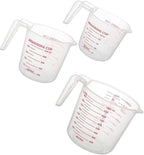 MIZORLIE Plastic Measuring Cup Set by MIZORLIE