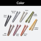 carrotez Silicone Cooking Kitchen Tongs, Non-Scratch Serving Tongs 9.25 Inches - Image 6