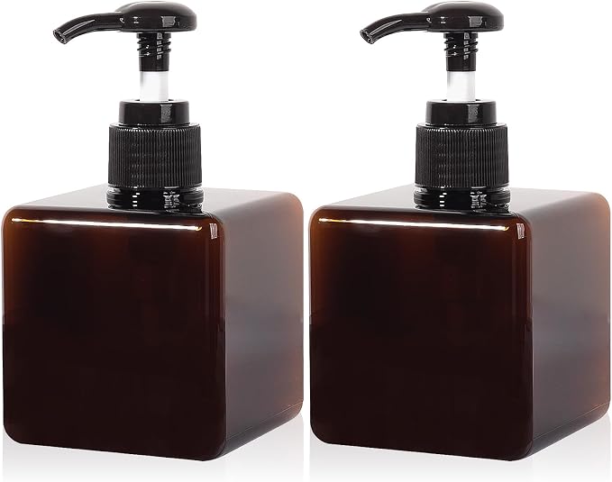 Pump Bottle, Refillable Plastic Empty Lotion Soap Dispenser Liquid Container by JiatuA