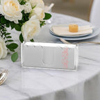 LUGUNU Clear Acrylic Napkin Holder – Scalloped Tray - Image 7