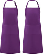 Syntus Apron for Men Women, Adjustable Cooking Kitchen Chef Aprons by Syntus
