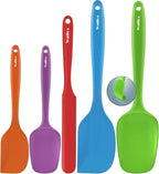 Walfos Silicone Spatula -600°F Heat Resistant Kitchen Scraper Spatulas by Walfos