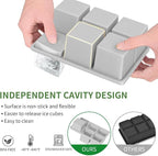 Large Ice Cube Tray for Whiskey: FDDBI Big Square Ice Cube Maker for Cocktail - Image 4