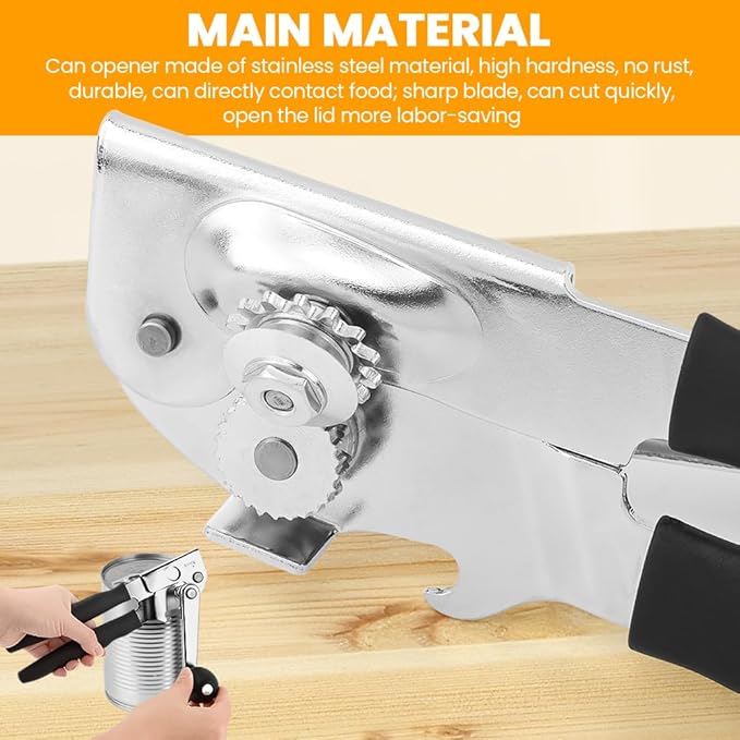 Commercial Can Opener, Handheld Can Opener Easy - Image 5