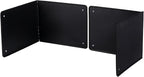 Black Large 2 Pieces 2 Sided Splatter Guard by LTSEAME