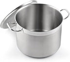 Cooks Standard Stockpots Stainless Steel, 8 Quart Professional Grade Stock Pot by CooksStandard
