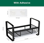 TEZZ Sponge Holder for Kitchen Sink- Stainless Steel Kitchen Sink Caddy for - Image 6
