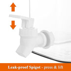 Elsjoy 1.2 Gallon Plastic Drink Dispenser - Image 6
