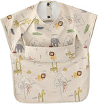 Waterproof Baby Bibs, Infant Toddler Extra Cover Feeding Bib by GZMM