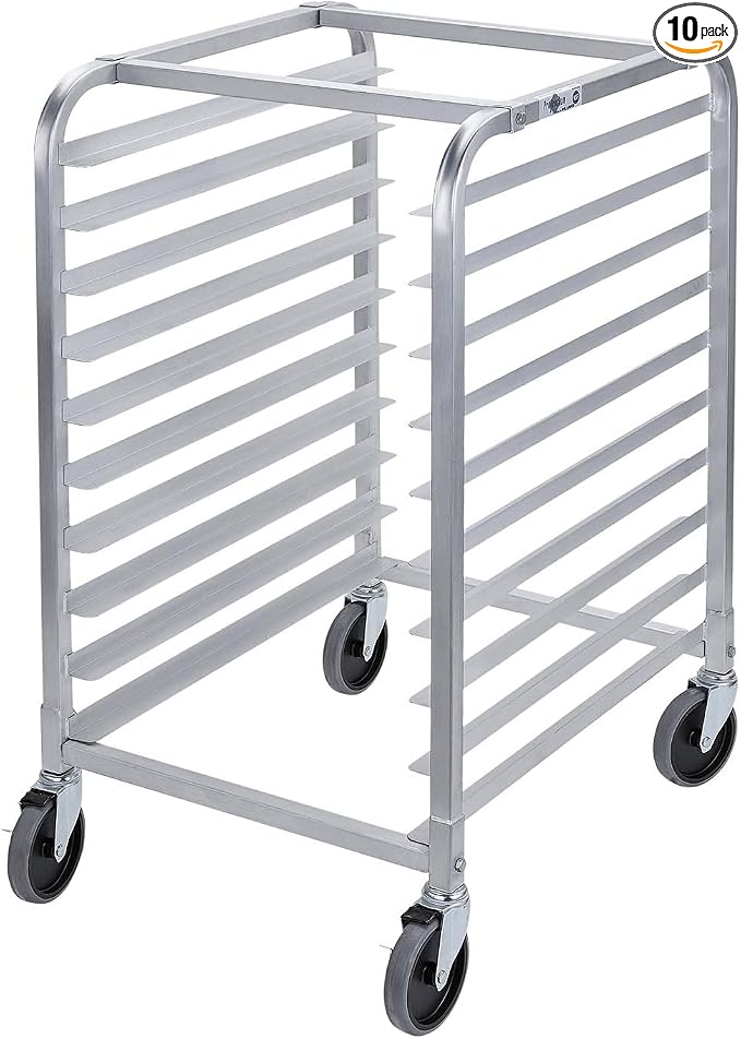 Profeeshaw Bun Pan Bakery Rack 10 Tier by Profeeshaw