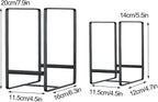 Metal Drying Rack, 3 Pack Inside Cabinet Plate Holders Organizers, Upright Dish - Image 7