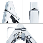HINMAY Stainless Steel Serving Tongs Metal Cooking Tongs - Image 2