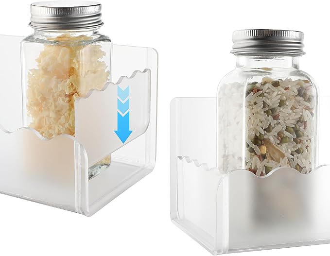 12 inch Spice Rack Wall Mounted, 4 Pack Spice Organizer Shelf - Image 5