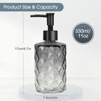 Topsky Glass Soap Dispenser - Image 4