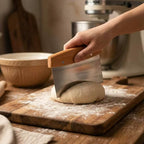 Dough Cutter, Kitchen Scraper, Food Scraper, Bench Scraper Kitchen Tool - Image 2