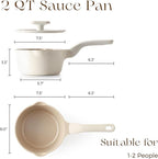 PRICUSIS Ceramic Nonstick Saucepan - Image 8